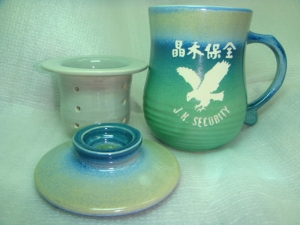 快樂杯 G3008 陶瓷刻字杯  